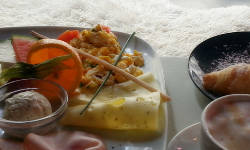 Sonntagsbrunch einschl. amerik. Spezialitäten